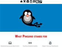 Tablet Screenshot of pinguino.cc