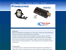 Tablet Screenshot of pinguino.com.br